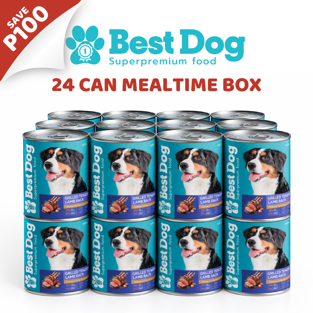 Best Dog Grilled Tender Lamb Rack Wet Dog Food – 24 Can Bulk Case